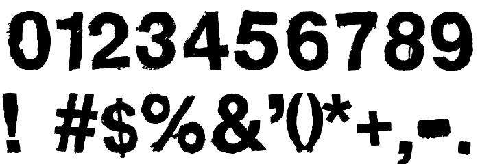 FDHelwoodica Font OTHER CHARS