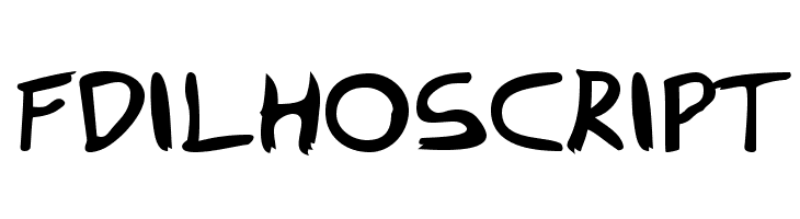 FDIlhoscript  لخطوط تنزيل