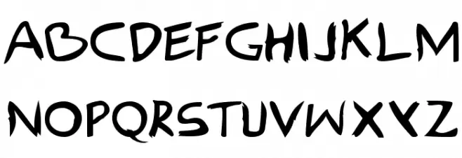 FDIlhoscript Font Litere mici