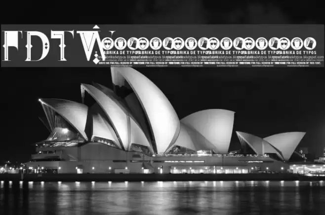 FDT_Wonderland Font examples