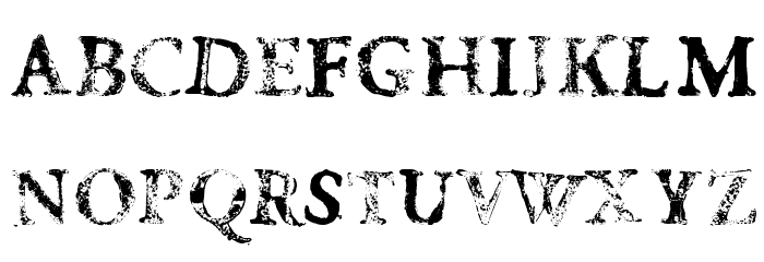 fd carimboh Font LOWERCASE
