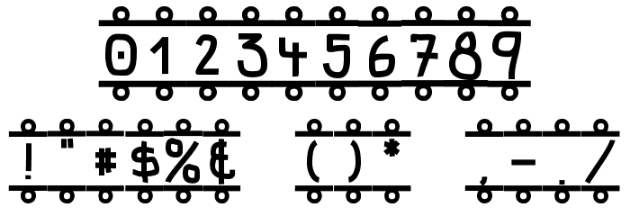FE-Banner フォント その他の文字