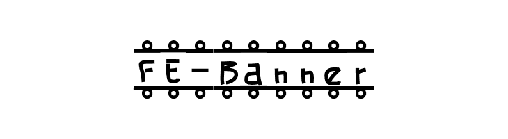 FE-Banner  Frei Schriftart Herunterladen