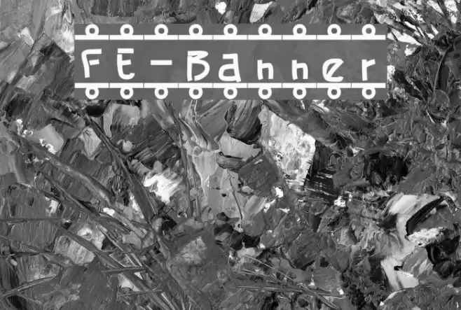FE-Banner Font examples