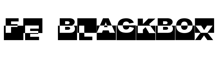 FE-BlackBox  baixar fontes gratis