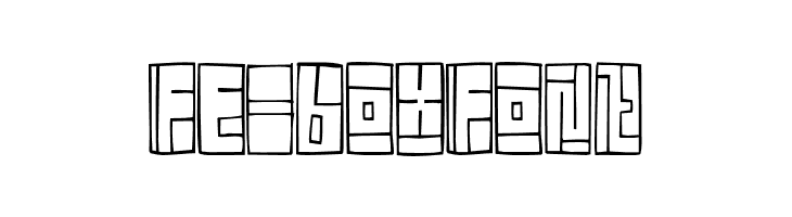 FE-BoxFont Font