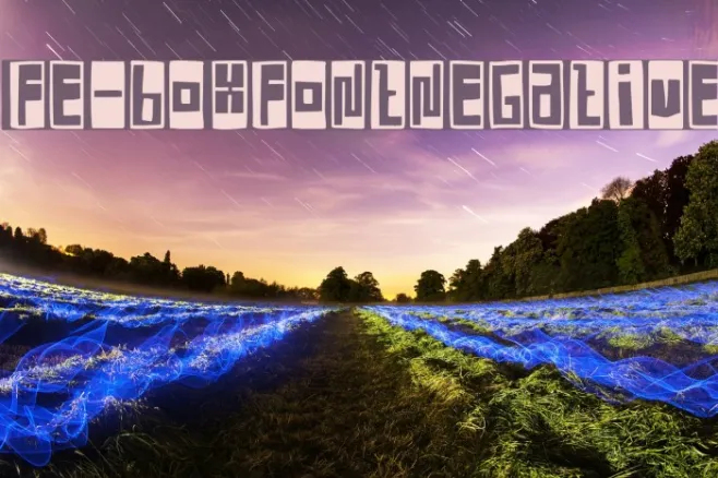 FE-BoxFontNegative Example 3