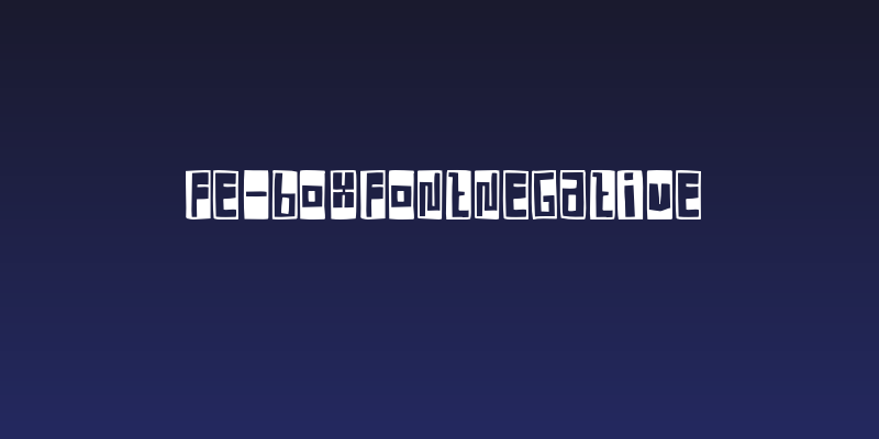 FE-BoxFontNegative Social Header