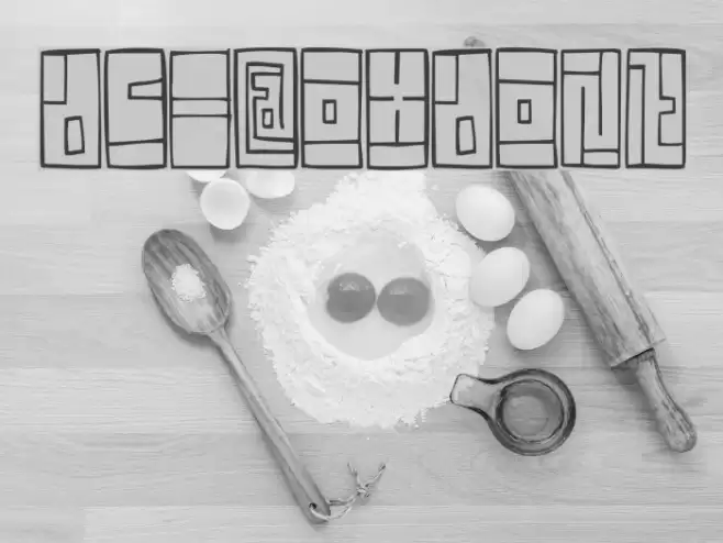 FE-BoxFont フォント examples