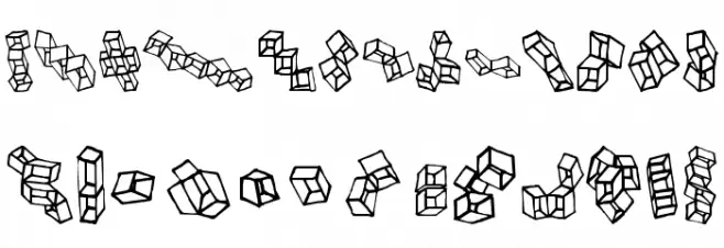 FE-BoxinaBox 字体 小写