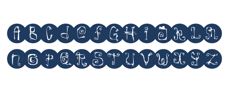 FE-Caterpillar Lowercase