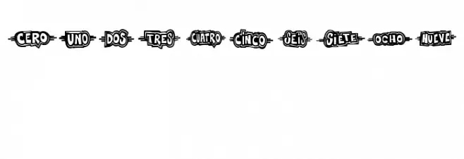 FE-CheVivaBanana Font Alte caractere