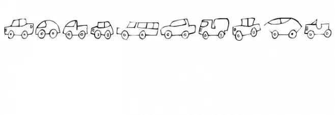 FE-FantastiqueCars Font OTHER CHARS