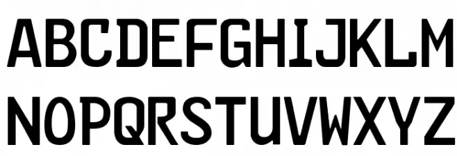 FE-Font Шрифта ВЕРХНИЙ