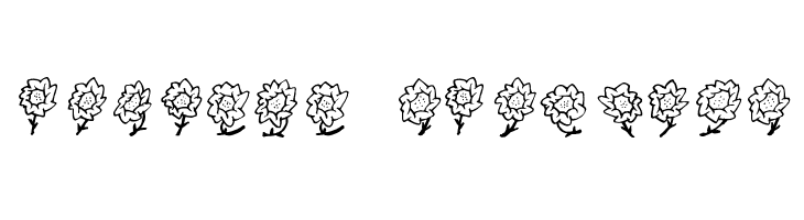 FE-Maja'sFlowers Font