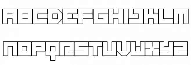FE-MissEllen Schriftart Groß