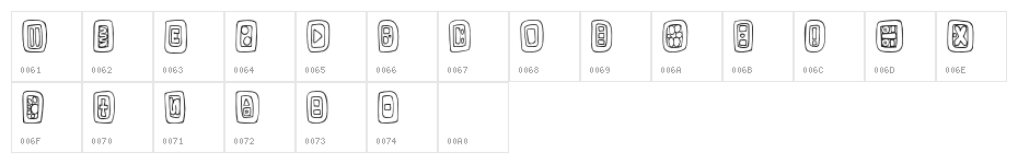 FE-NaturalSigns Character Map