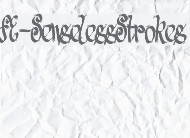 FE-SenselessStrokes Example 2