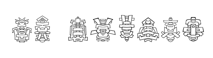 FE-Tribal Font