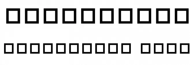 FE-Ubiquitous Font OTHER CHARS