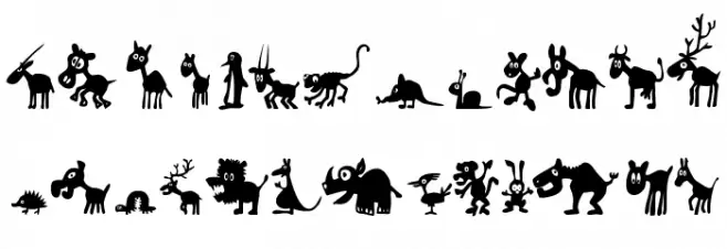 FE-WinPets1 字体 小写