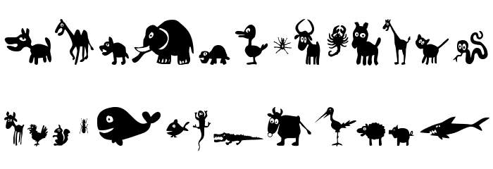 FE-WinPets2 Font LOWERCASE