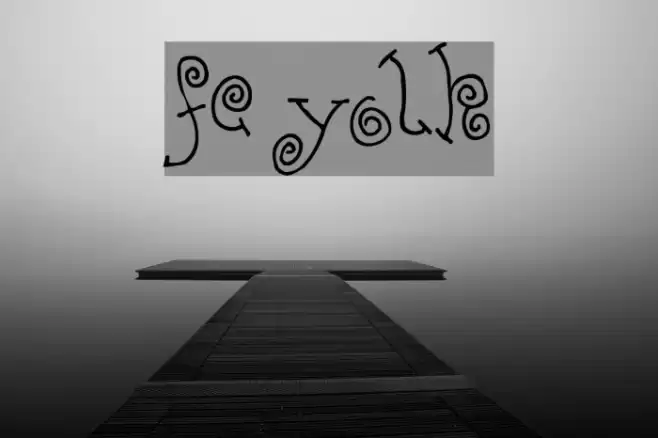 FE-Yolk Font examples