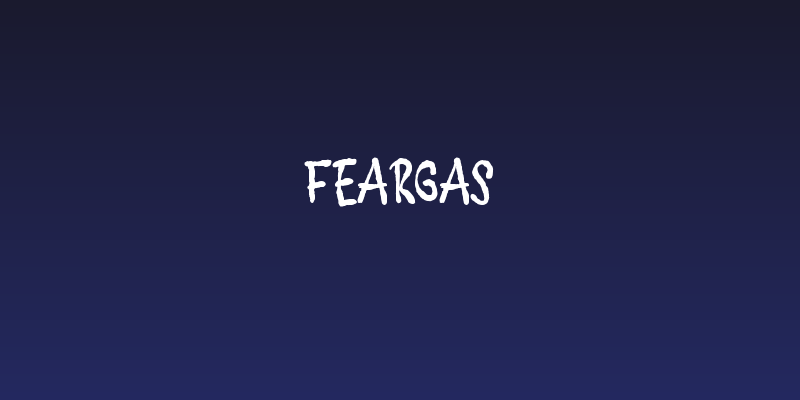 FEARGAS Social Header