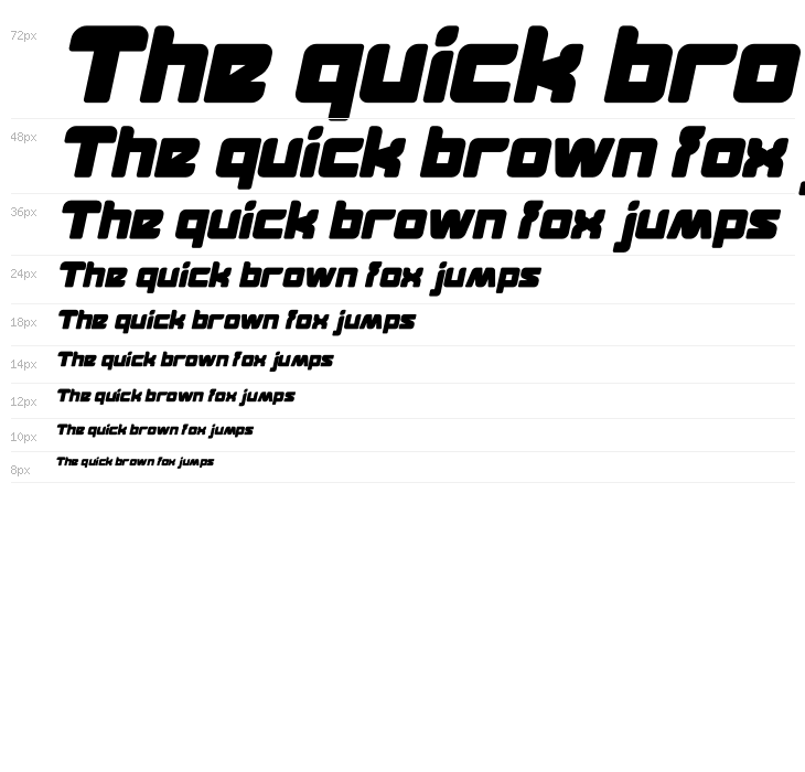 FEATURED Bold Italic Waterfall