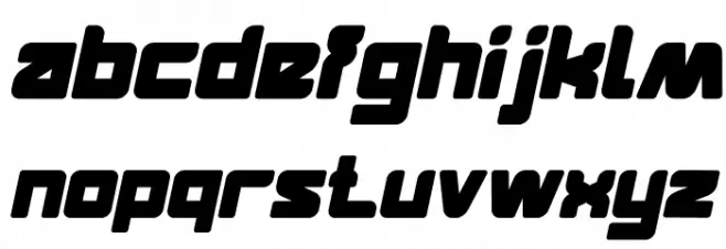 FEATURED Bold Italic Caratteri MINUSCOLO