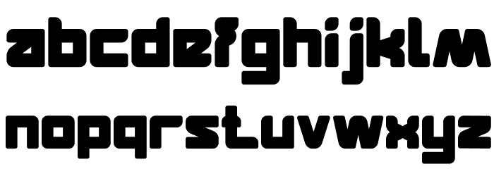 FEATURED Bold Font LOWERCASE