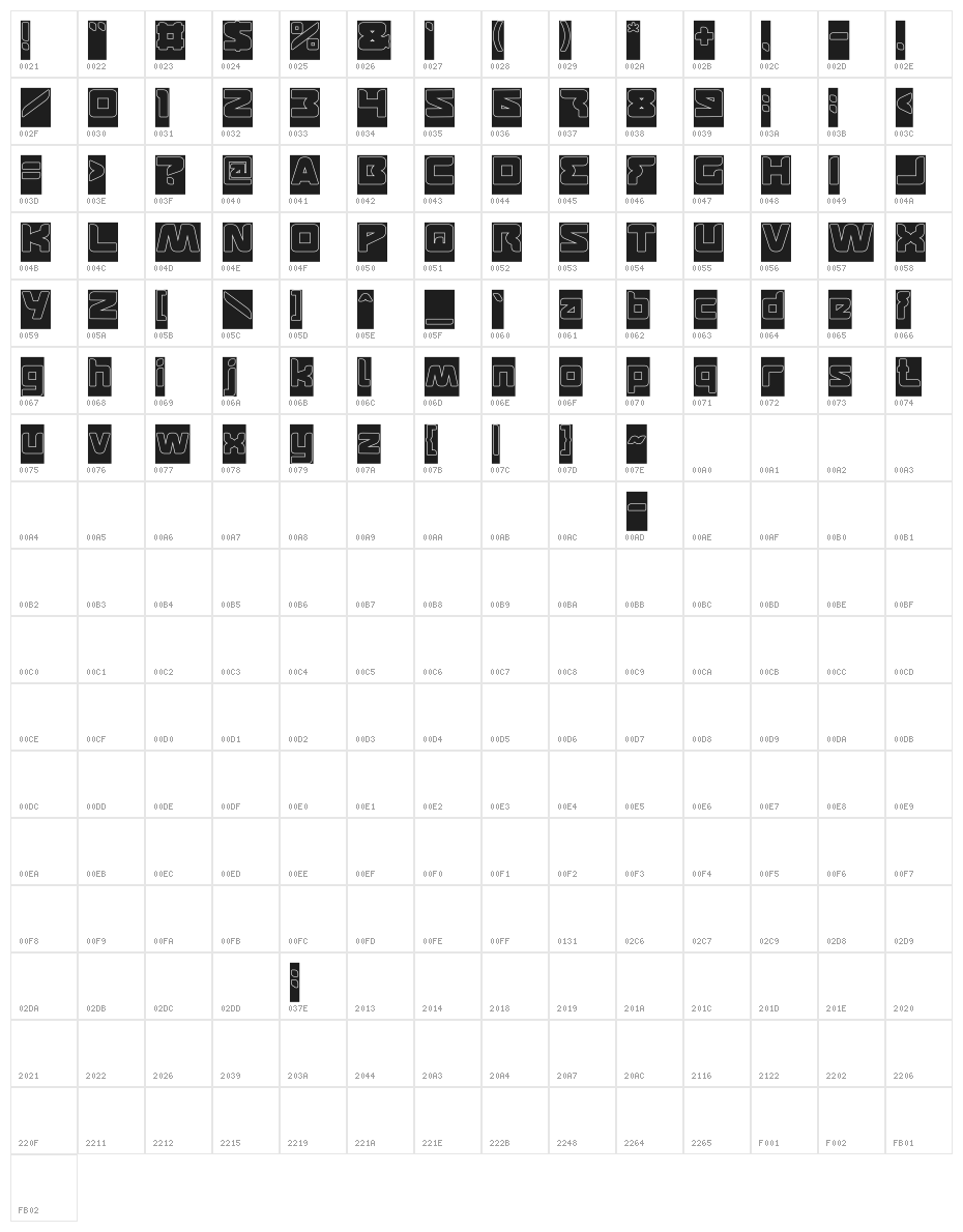 FEATURED-Hollow-Inverse Character Map