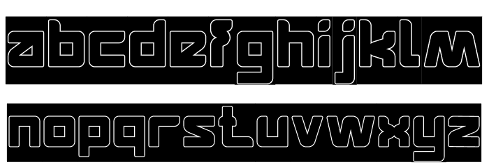 FEATURED-Hollow-Inverse Font LOWERCASE