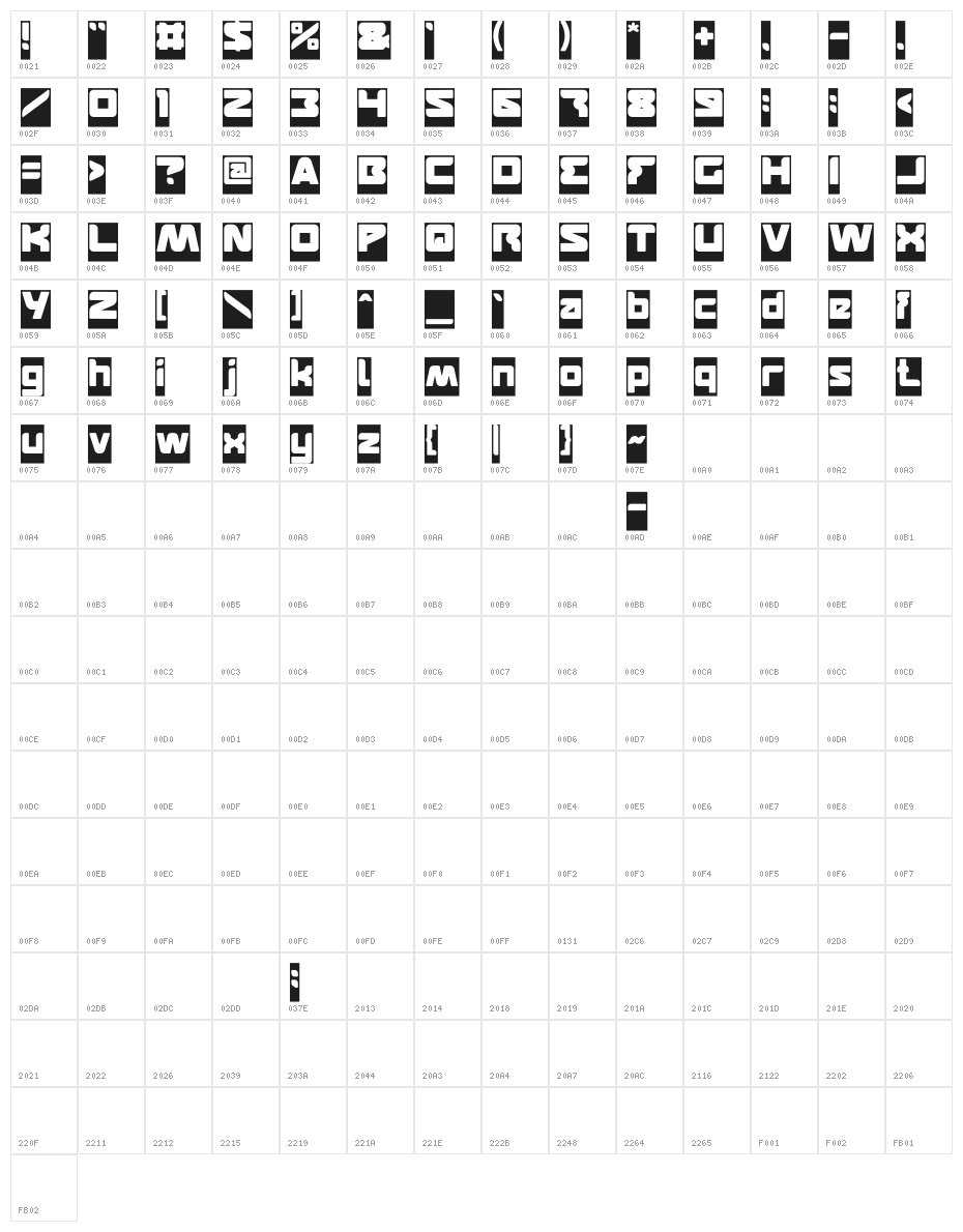 FEATURED-Inverse Character Map