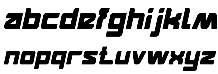 FEATURED Italic Font LOWERCASE