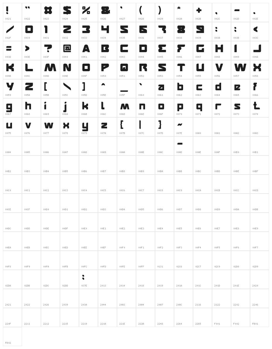 FEATURED-Light Character Map