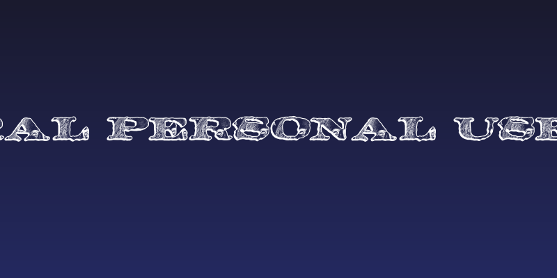 FEDERAL PERSONAL USE Bold Social Header