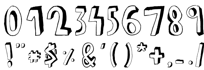 FEDERICO Font OTHER CHARS