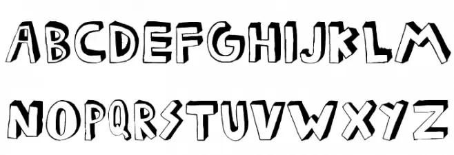 FEDERICO フォント 大文字