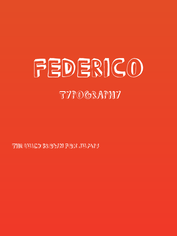 FEDERICO Poster