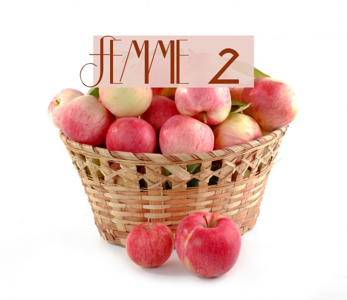 FEMME 2 Шрифта examples