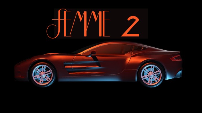 FEMME 2 Шрифта examples