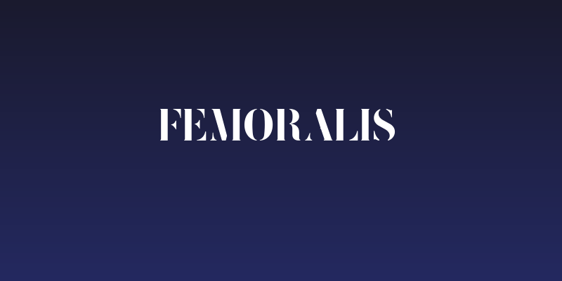 FEMORALIS Social Header