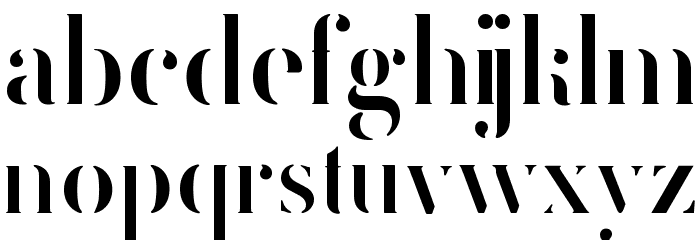 FEMORALIS Font LOWERCASE