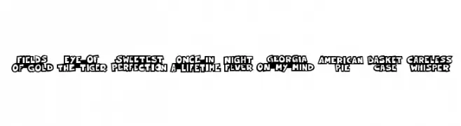 FESongABC  font caratteri gratis