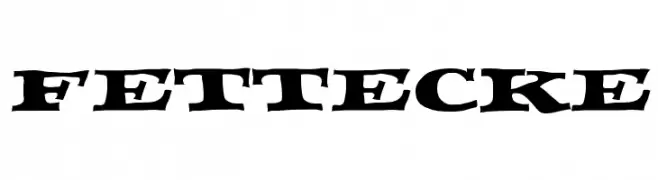 FETTECKE  Fuentes Gratis Descargar