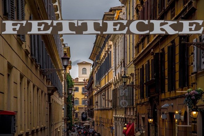 FETTECKE Font examples