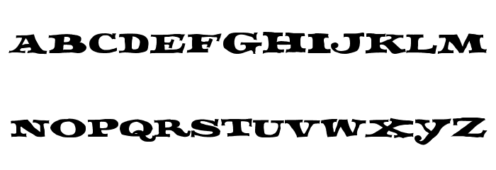FETTECKE Font LOWERCASE