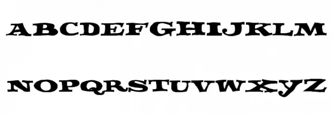 FETTECKE Font LOWERCASE