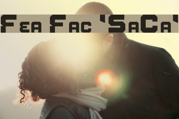 Fear Factor 'SmallCaps' Font examples